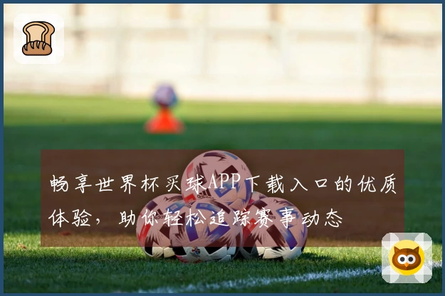畅享世界杯买球APP下载入口的优质体验，助你轻松追踪赛事动态
