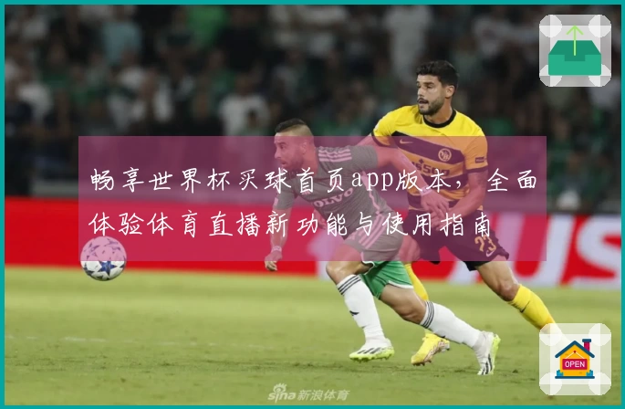 畅享世界杯买球首页app版本，全面体验体育直播新功能与使用指南